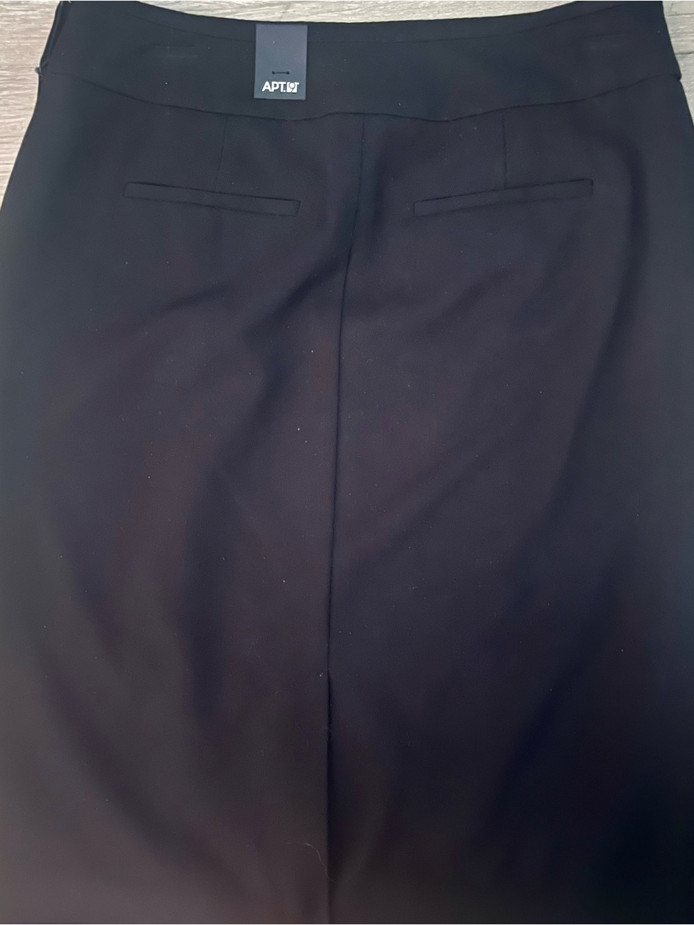 Apt. 9 Black Lined Pencil Skirt Size 4 - Picture 4 of 7